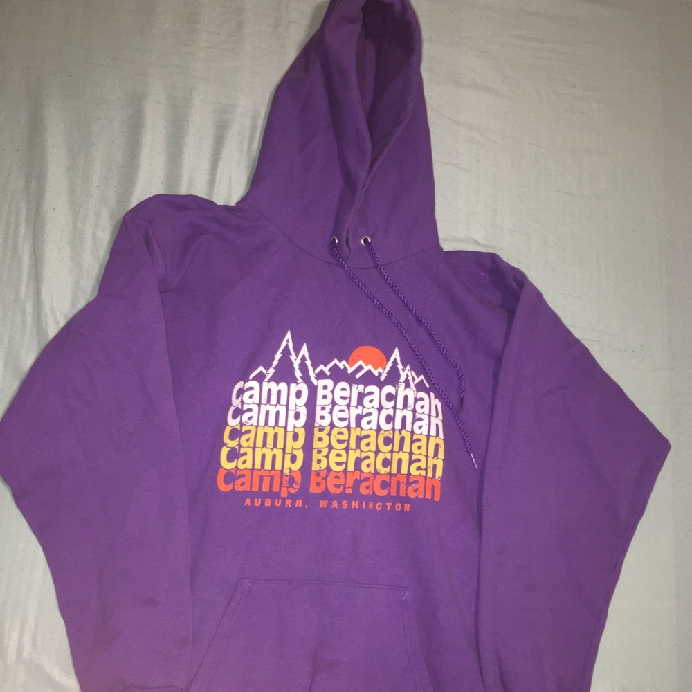Purple hoodie